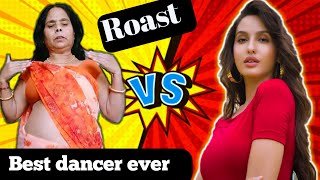 Kiran Devi roasted  snack cringe video