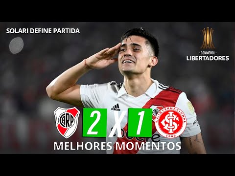 INTERNACIONAL TOMA VIRADA | RIVER PLATE 2 x 1 INTERNACIONAL | LIBERTADORES 2023 | MELHORES MOMENTOS