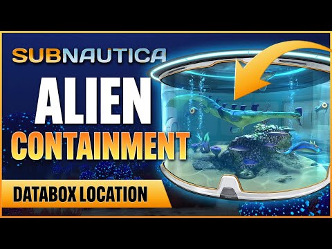Место содержания пришельцев в Subnautica