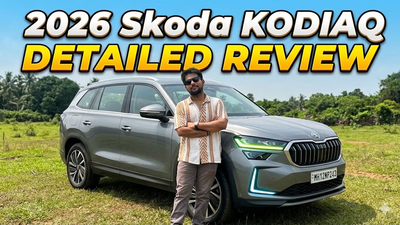 Skoda Kodiaq 4K POV ASMR Drive Review ( Top Model L and K )