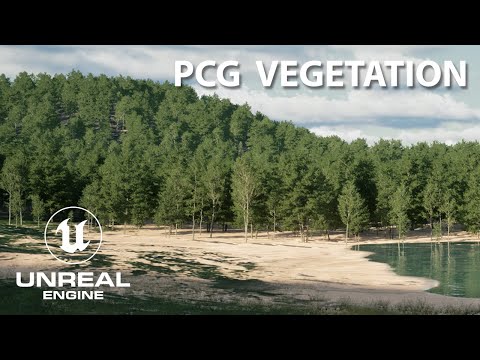 Unreal Engine 5.7 - Procedural Vegetation - Build Your Own Forest - Tutorial (Part 1/2)