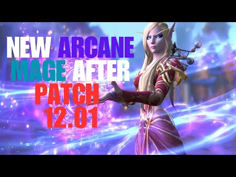 NEW M+ ARCANE MAGE BUILD , PATCH 12.0.1