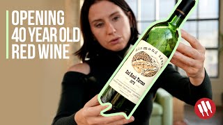 Opening 40 Year Old Wine | Wine Folly