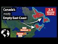 No Major Cities: Why So Few Canadians Live In On The East Coast
