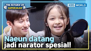 Download lagu [IND/ENG] Narator termuda, 'Aku Naeun kelas dua SD' | The Return of Superman | KBS WORLD TV 231231 mp3