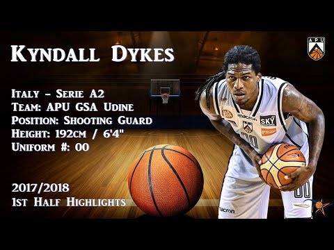 Kyndall Dykes 2017/2018 1st Half Highlights