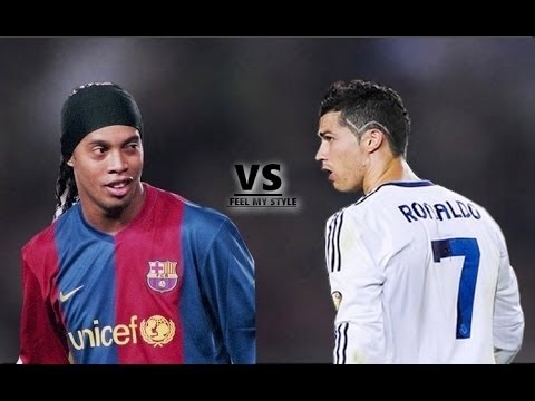 Ronaldinho & Cristiano Ronaldo ● Crazy Skills Show  HD