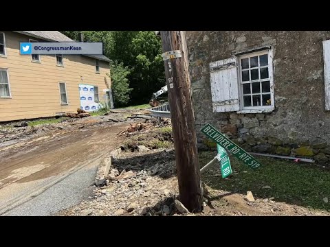 NJ Warren County Issues State Of Emergency Due To Flood Damages