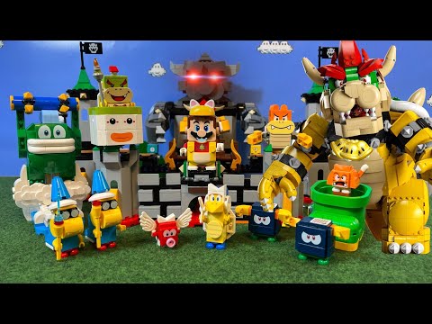 We made Bowser's Fury with LEGO Mario