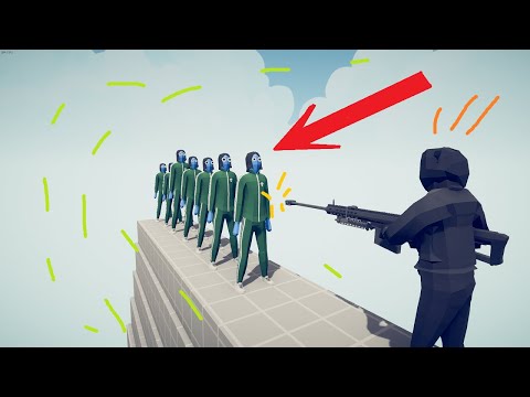 Squidgame 50vs1 FrontMan - Totally Accurate Battle Simulator TABS