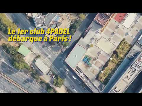 Le 1er club 4PADEL à Paris, welcome 4PADEL Paris 20 !