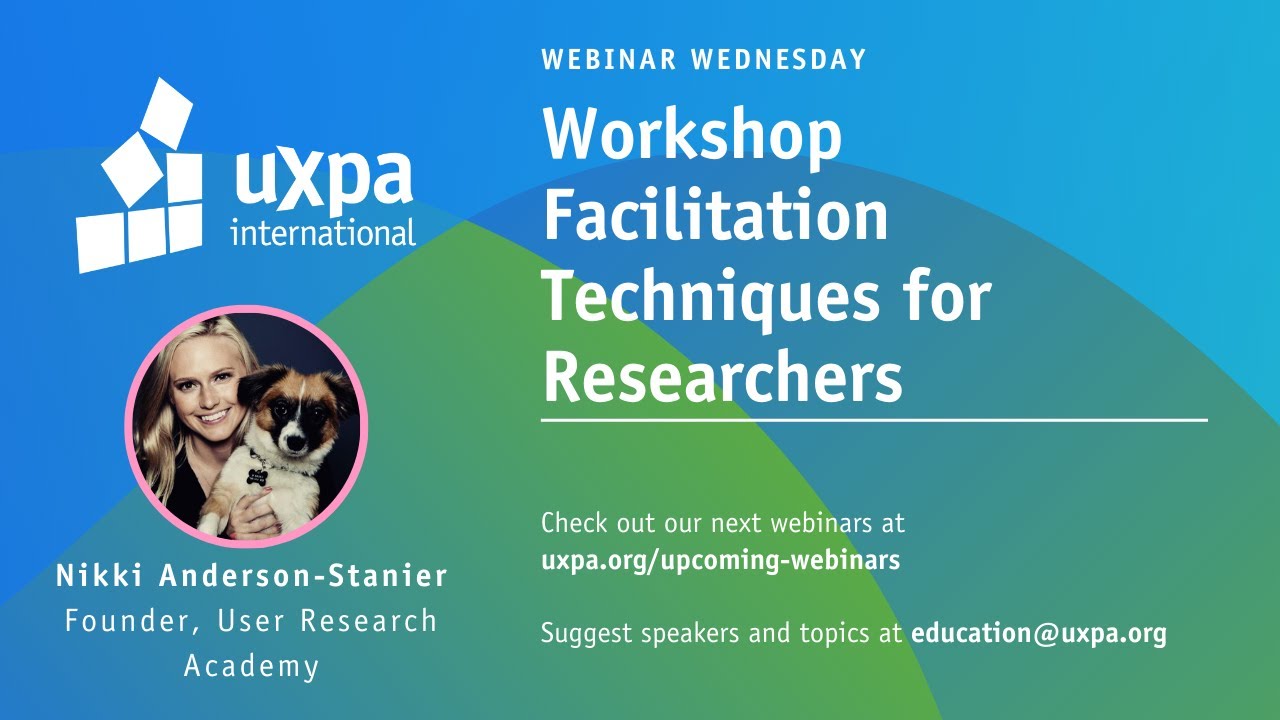 Workshop Facilitation Techniques for Researchers