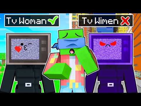 Guess the Correct TV WOMAN in Minecraft!