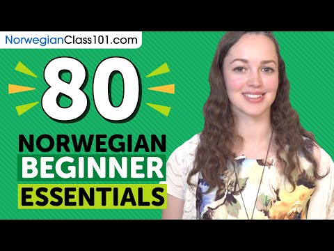 Learn Norwegian: 80 Beginner Norwegian Videos You Must Watch
