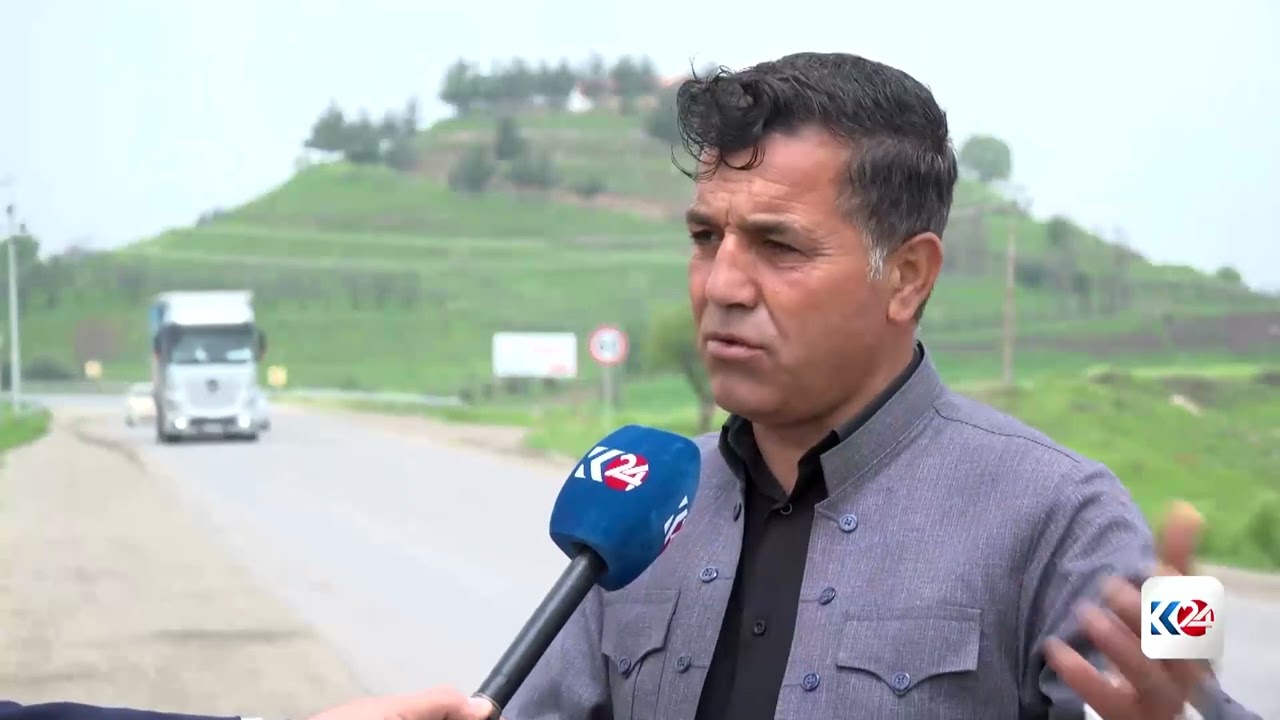 ڤیدیۆ | باران بەشێک لە رێگاکانی ناوشار و دەرەوەی شاری تێکداوە