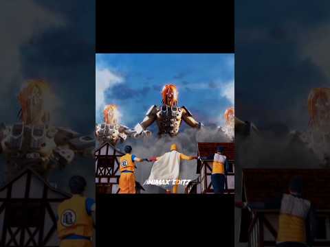 『GOKU, SAITAMA AND VEGETA VS NOKIA TITAN 🗣🥶💀🔥』#goku #vegeta #saitama #anime #dragonball #animaxeditz
