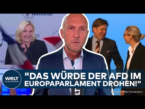 MAXIMILIAN KRAH: SS-Aussagen von AfD-Mann! Franzosen-Rechtspopulisten um Le Pen ziehen Schlussstrich