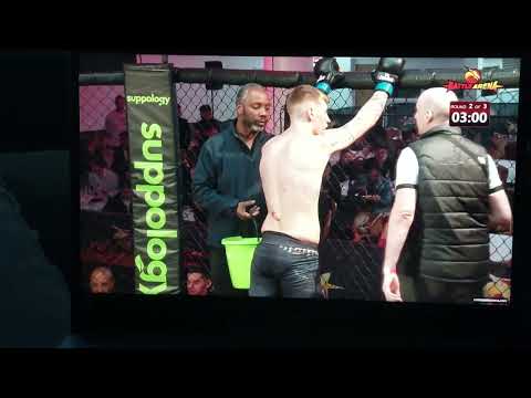 Brandon Frost debut MMA fight ppv Battle arena