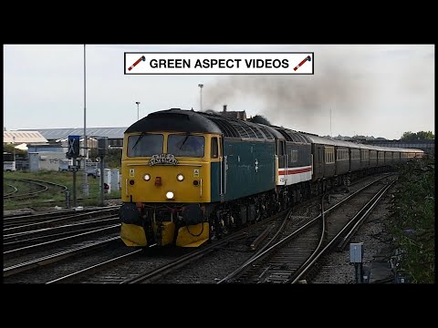 Double Sulzers - 47614 and 47828 head the 'Dorset Coast Statesman' - 31/08/22