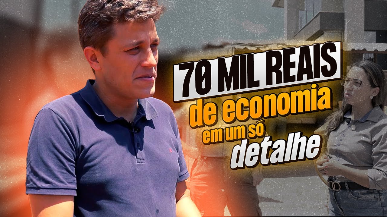 70 MIL REAIS DE ECONOMIA na obra com um pequeno detalhe! #engenheiromatheus  #construção #obra