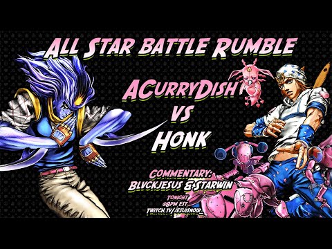Jojo All Star Rumble FT10 Exhibition: ACurryDish vs Honk