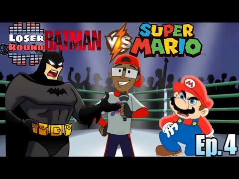 Batman Vs Mario Episode 4 (loser round) Cartoon beatbox battles @verbalase