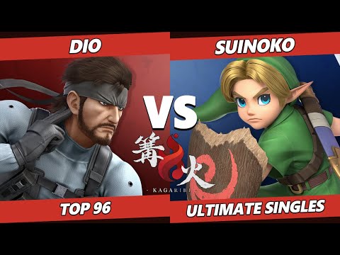 Kagaribi 7 Top 96 - DIO (Snake) Vs. Suinoko (Young Link) SSBU Ultimate Tournament