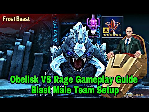 Professor X New Meta For Abx Blast Male? Obelisk VS Rage Gameplay Guide - Marvel Future Fight