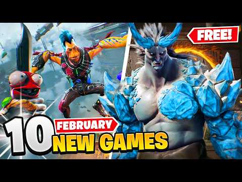 10 New Games February 2026 (3 FREE GAMES)
