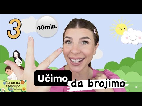 Učimo Bebe I Malu Decu Sa Ksenijom-Učimo Da Brojimo I Pevamo I Učimo Boje-Edukativni Program Za Decu