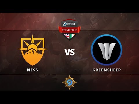 [Hearthstone] Ness vs Greensheep Group Stage Round 3 ESL Premiership Autumn Season 2017