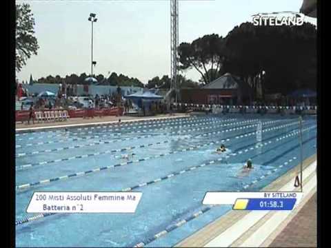 Serie 2 dei 200 Misti  Assoluti Femmine Master - 12 MEMORIAL ANDREA BETTIOL