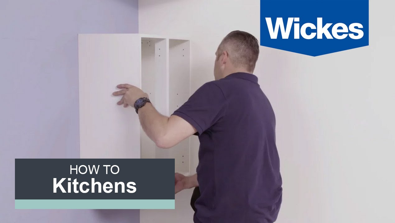 How to Hang Wall Cabinets with Wickes