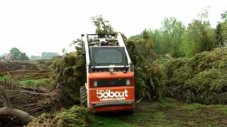 preview picture of video 'bobcat 553 ruimt op in Zuidbroek'