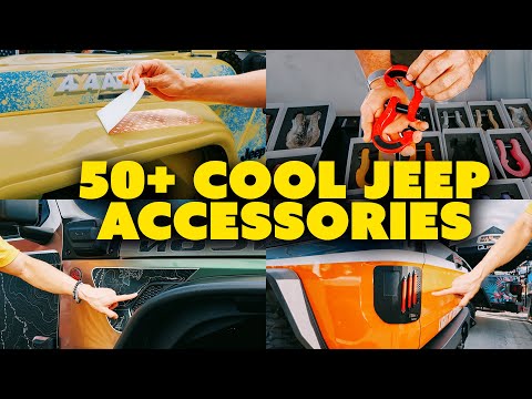 50+ Cool Jeep Mods and Accessories for Your Jeep Wrangler and Gladiator at Jeep Beach 2025