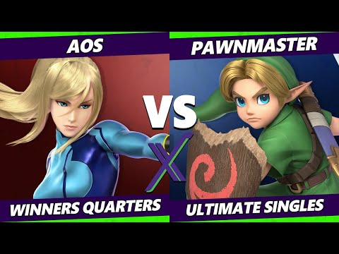 S@X 459 Winners Quarters - AoS (ZSS) Vs. Pawnmaster (Young Link) Smash Ultimate - SSBU