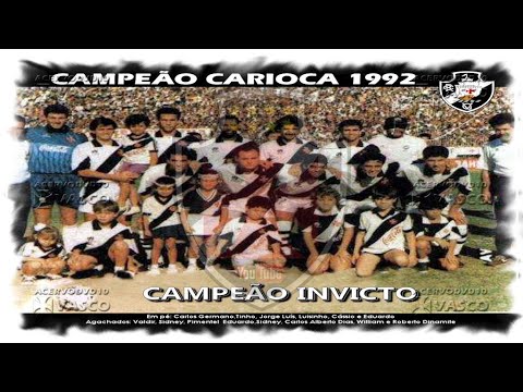 Vasco x Flamengo - Campeão Carioca 1992 "Há 32 Anos"