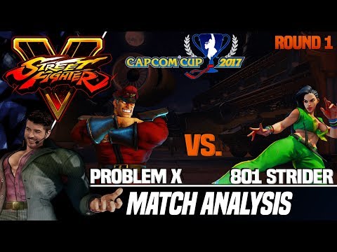 SFV Match Analysis: Capcom Cup 2017 - Problem X vs. 801 Strider
