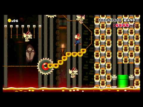 Dangerous Donut Dungeon by Ridley U - SUPER MARIO MAKER - NO COMMENTARY 1be