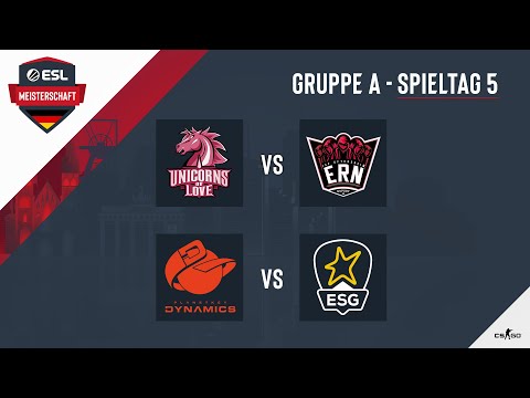 UOL vs. ERN & PKD vs. ESG - ESL Meisterschaft 2020 - Season 1 - Spieltag 5.1