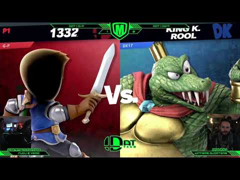 DAT Monday Meltdown 152 - G-P (Swordfighter) vs. DX17 (K.Rool) - Smash Ultimate