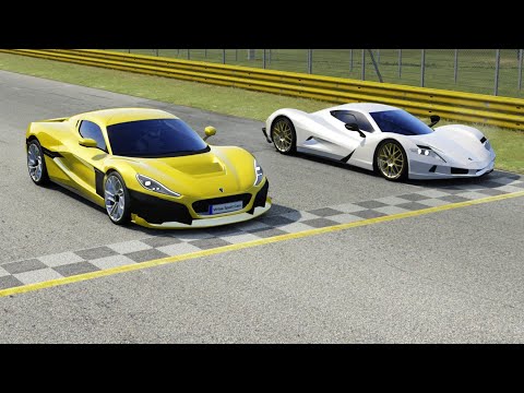 Thumbnail for Rimac Nevera vs Aspark Owl at Monza Full Course by Aspark
