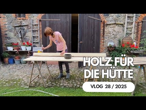 Chaos in der Werkstatt – was ist hier passiert? | Neues Projekt für die Holzwerkstatt | Vlog 28/25
