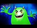 Slimy Green Monster Hallween Songs For Kids Cartoon Videos For Babieso