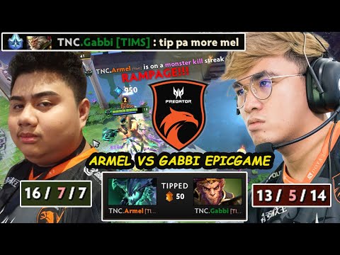 TIP PA MORE MEL !!! TNC Civil War Armel Outworld Destroyer vs TNC Gabbi Monkey King Dota 2 7.28b