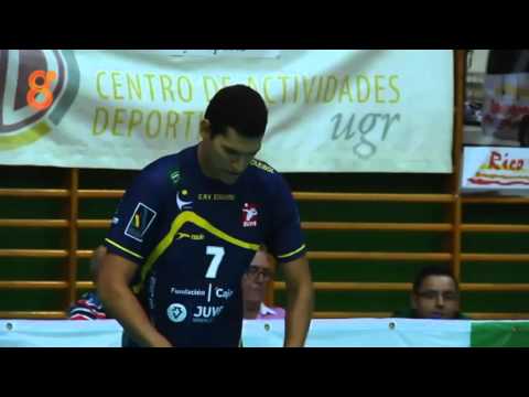 Final Copa Andalucía de Voley entre Unicaja Almería y la Fundación Cajasol Juvasa