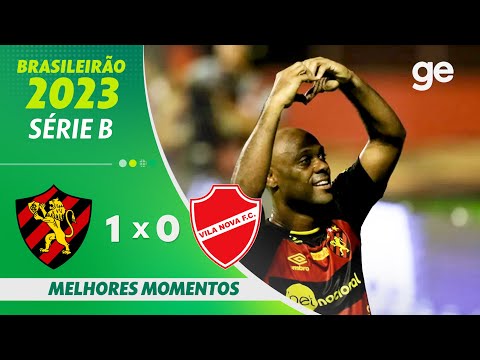 Gols e lances de Sport x Vila Nova-GO