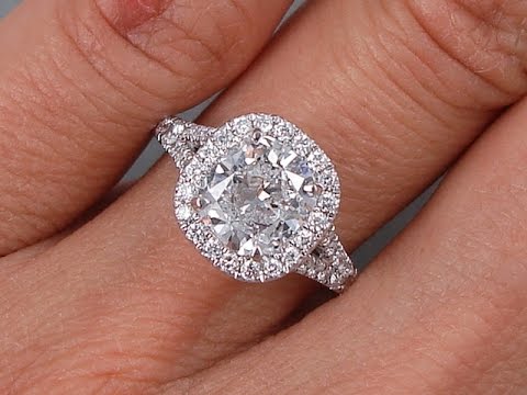 2.22 ctw Cushion Cut Lab Grown Diamond Engagement Ring - BigDiamondsUSA