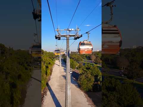 Disney Skyliner 🚡 | clip in bio #disneyworld #disneyskyliner #epcot #themepark #disney #florida