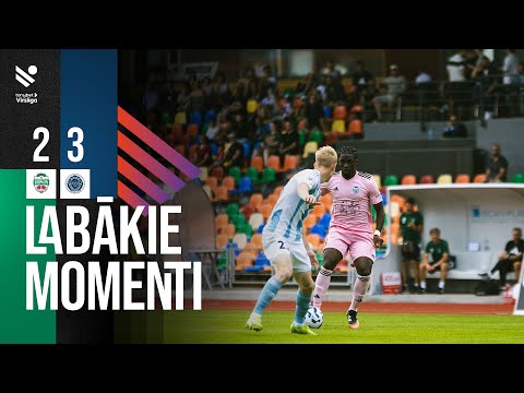 23. kārta: FK Liepāja 2:3 Riga FC (Labākie momenti)